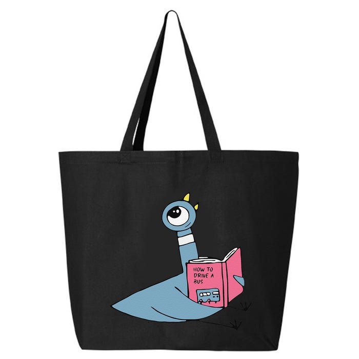 Driven To Read Pigeon Library Reading Books Reader Gift 25L Jumbo Tote