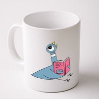 Driven To Read Pigeon Library Reading Books Reader Gift Mug
