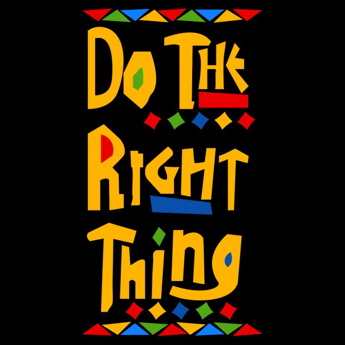 Do The Right Thing 16 in Basic Backpack