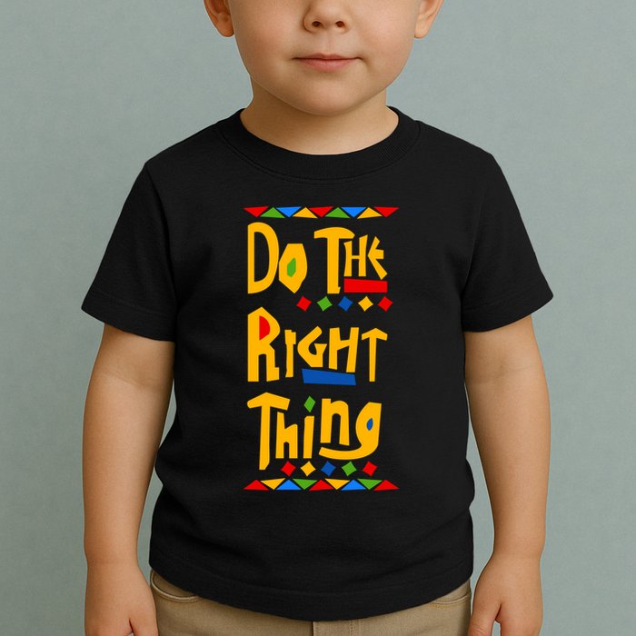 Do The Right Thing Toddler T-Shirt