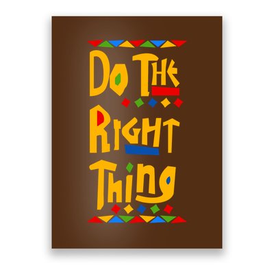Do The Right Thing Poster