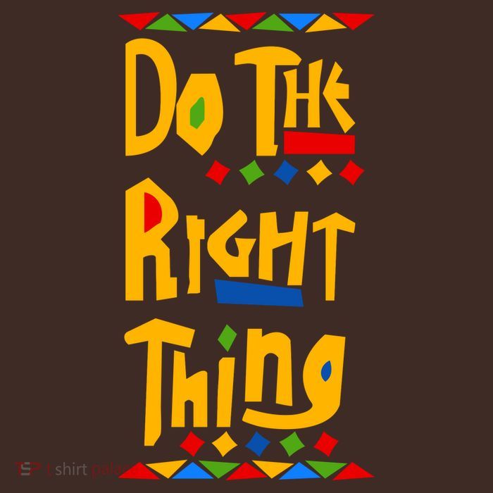 Do The Right Thing Short Acrylic Beanie