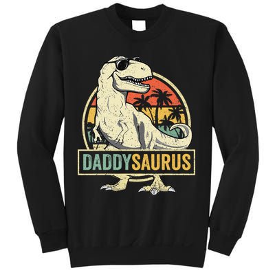 Daddysaurus T Rex Dinosaur Daddy Saurus Fathers Day Gift Dad Sweatshirt