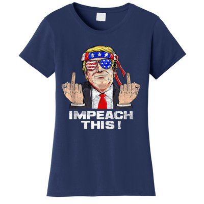 Donald Trump Run For President American Impeach This Pro Donald Trump Gifts Rep Women's T-Shirt