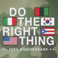 Do The Right Thing Flag 35th Anniversary Legacy Tie Dye Trucker Hat