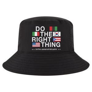 Do The Right Thing Flag 35th Anniversary Cool Comfort Performance Bucket Hat