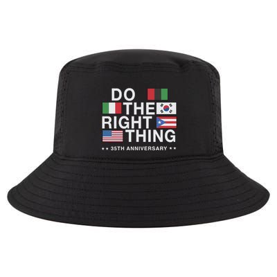 Do The Right Thing Flag 35th Anniversary Cool Comfort Performance Bucket Hat