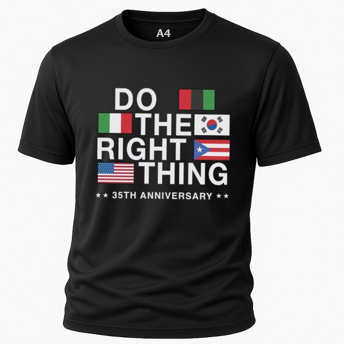 Do The Right Thing Flag 35th Anniversary Performance Shirt