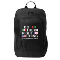 Do The Right Thing Flag 35th Anniversary City Backpack