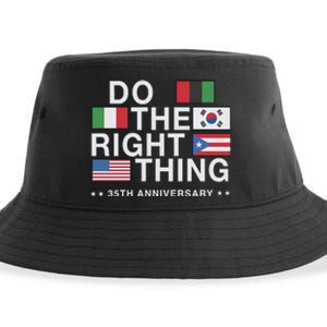 Do The Right Thing Flag 35th Anniversary Sustainable Bucket Hat