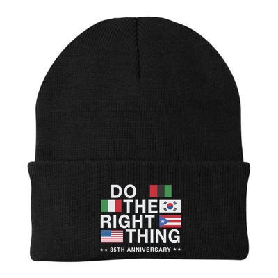 Do The Right Thing Flag 35th Anniversary Beanie