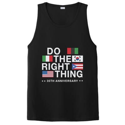 Do The Right Thing Flag 35th Anniversary PosiCharge Competitor Tank