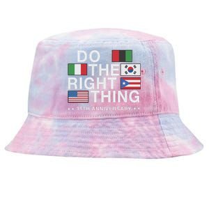 Do The Right Thing Flag 35th Anniversary Tie-Dyed Bucket Hat