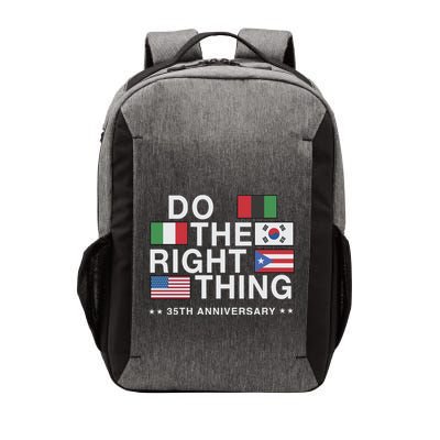 Do The Right Thing Flag 35th Anniversary Vector Backpack