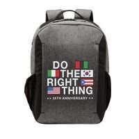 Do The Right Thing Flag 35th Anniversary Vector Backpack