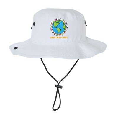 Dinosaurs T Rex Save Our Planet Awareness Earth Day Gift Legacy Cool Fit Booney Bucket Hat