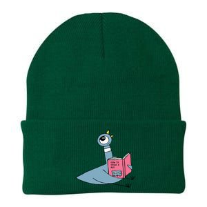 Driven To Read Pigeon Library Reading Books Reader Knit Cap Winter Beanie