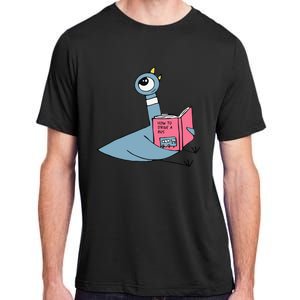 Driven To Read Pigeon Library Reading Books Reader Adult ChromaSoft Performance T-Shirt