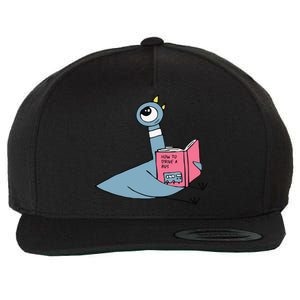 Driven To Read Pigeon Library Reading Books Reader Wool Snapback Cap