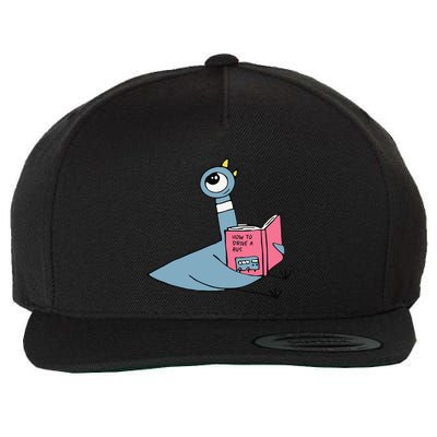 Driven To Read Pigeon Library Reading Books Reader Wool Snapback Cap