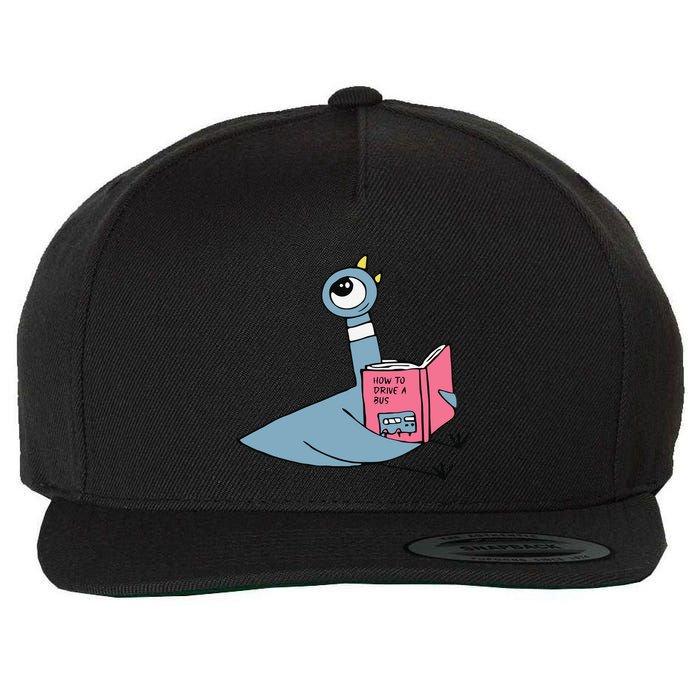 Driven To Read Pigeon Library Reading Books Reader Wool Snapback Cap