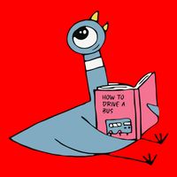 Driven To Read Pigeon Library Reading Books Reader Full-Length Apron With Pockets