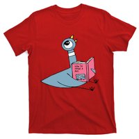 Driven To Read Pigeon Library Reading Books Reader T-Shirt