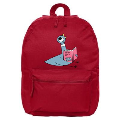 Driven To Read Pigeon Library Reading Books Reader 16 in Basic Backpack