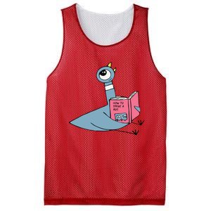 Driven To Read Pigeon Library Reading Books Reader Mesh Reversible Basketball Jersey Tank