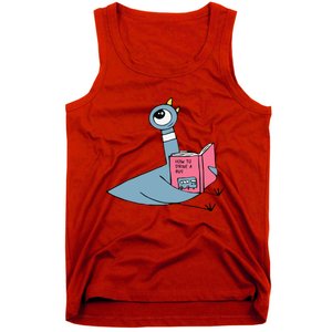 Driven To Read Pigeon Library Reading Books Reader Tank Top