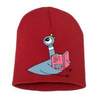 Driven To Read Pigeon Library Reading Books Reader Short Acrylic Beanie