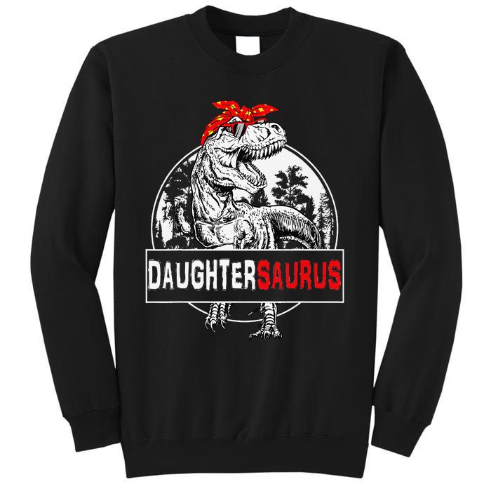 Daughtersaurus T rex Dinosaur DaughterSaurus Family Matching Sweatshirt