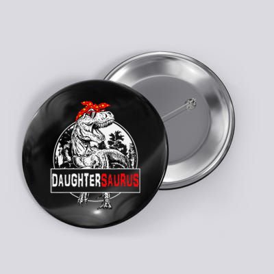 Daughtersaurus T rex Dinosaur DaughterSaurus Family Matching Button