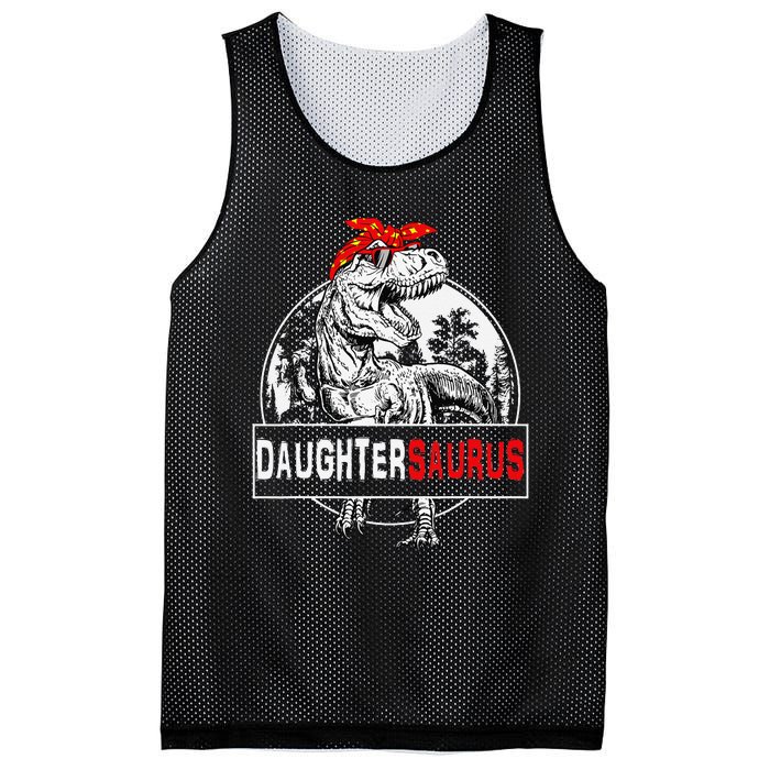 Daughtersaurus T rex Dinosaur DaughterSaurus Family Matching Mesh Reversible Basketball Jersey Tank