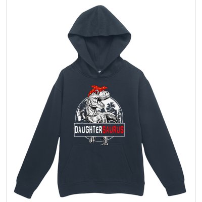 Daughtersaurus T rex Dinosaur DaughterSaurus Family Matching Urban Pullover Hoodie