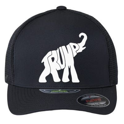 Donald Trump Republican Elephant Trump Supporter President Flexfit Unipanel Trucker Cap