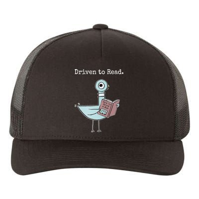 Driven To Read Pigeon Book Yupoong Adult 5-Panel Trucker Hat