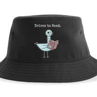 Driven To Read Pigeon Book Sustainable Bucket Hat