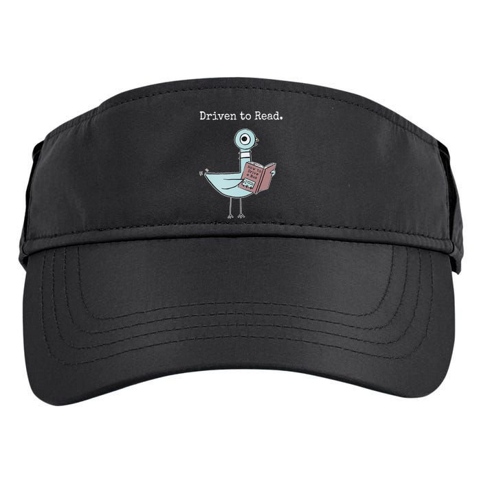 Driven To Read Pigeon Book Adult Drive Performance Visor