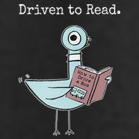 Driven To Read Pigeon Book Adult Drive Performance Visor