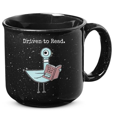 Driven To Read Pigeon Book 15oz Campfire Ceramic Mug