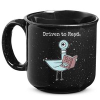 Driven To Read Pigeon Book 15oz Campfire Ceramic Mug