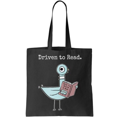 Driven To Read Pigeon Book Bag