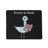 Driven To Read Pigeon Book Mousepad