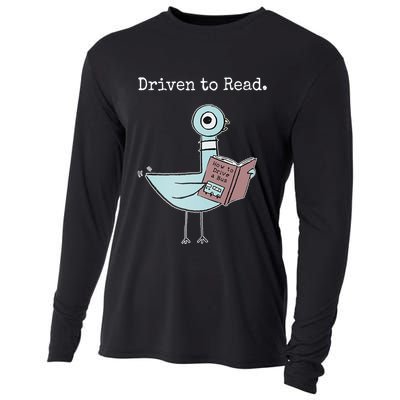 Driven To Read Pigeon Book Cooling Performance Long Sleeve Crew