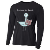 Driven To Read Pigeon Book Cooling Performance Long Sleeve Crew