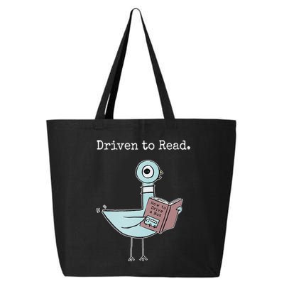 Driven To Read Pigeon Book 25L Jumbo Tote