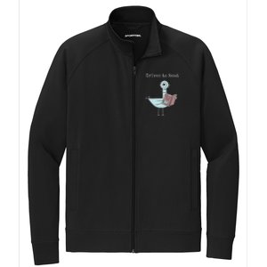 Driven To Read Pigeon Book Stretch Full-Zip Cadet Jacket