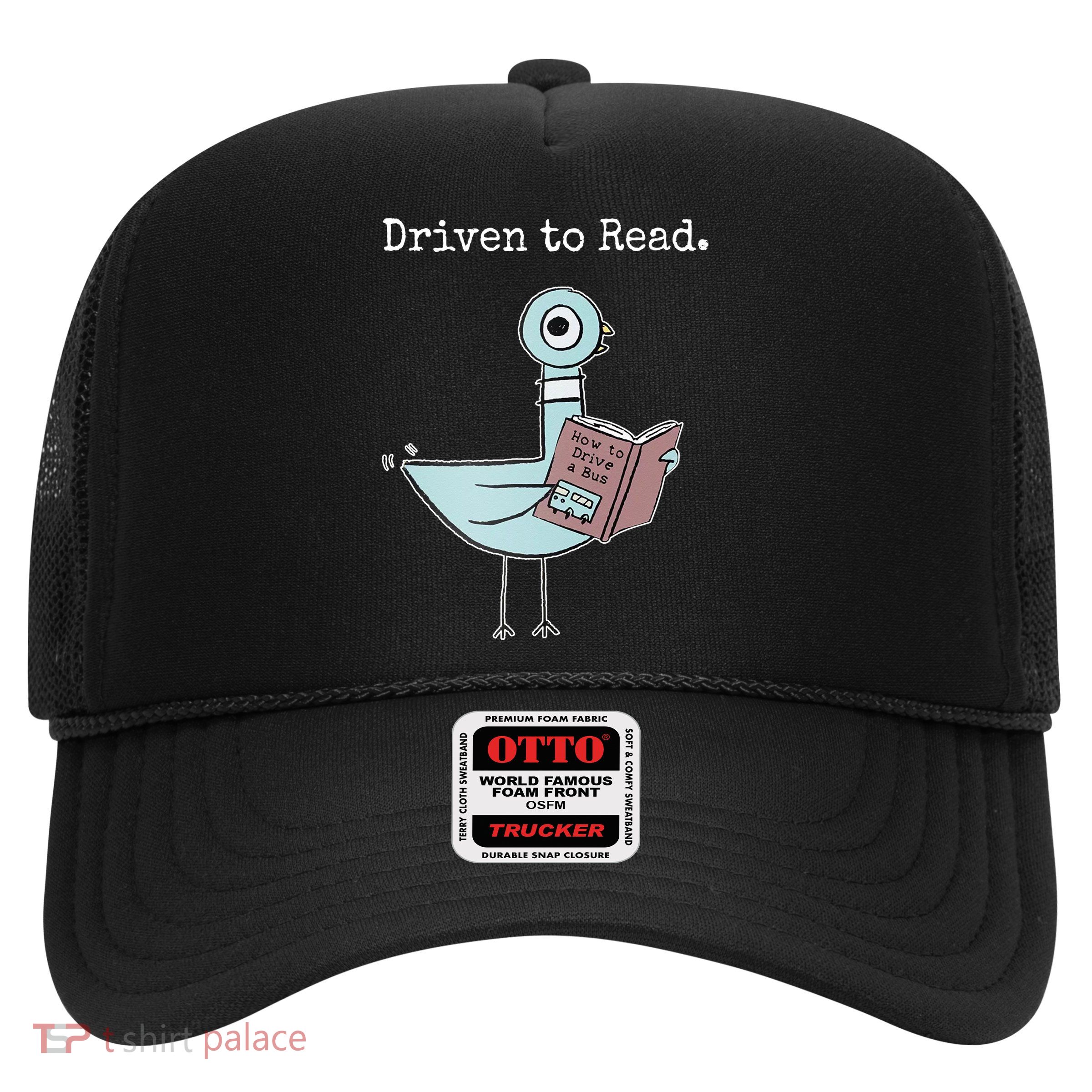Driven To Read Pigeon Book Trucker Hat