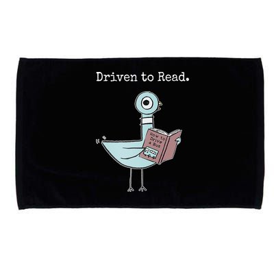 Driven To Read Pigeon Book Microfiber Hand Towel